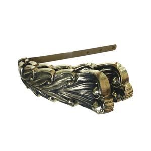 Pair of Vintage 60s 70s 80s Plastic Curtain Tie Backs 8"